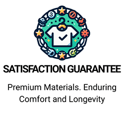 Feline Might trust icon symbolizing satisfaction guarantee based on high-quality materials ensuring durability.